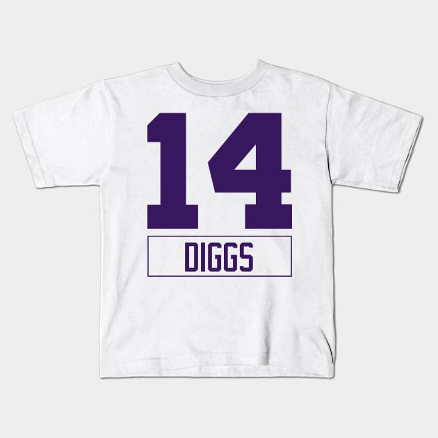 Diggs - Bills - 2024 Kids T-Shirt by Cabello's